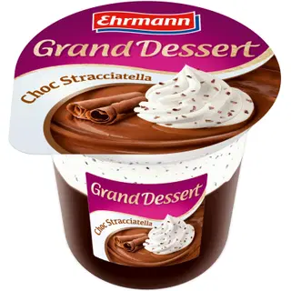 Ehrmann šokolaadi-stracciatella magustoit, 190 g
