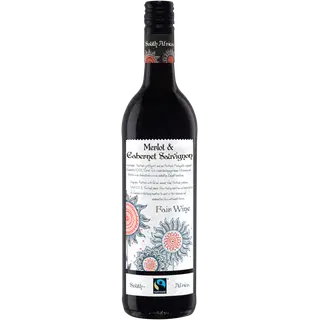 South Africa Charonnay&Cabernet Sauvignon vein 13%vol 750ml Fairtrade