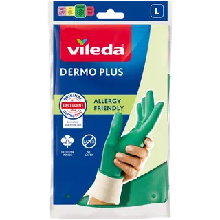 Vileda nitriilkindad dermo plus L 1tk
