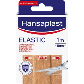 Plaaster Hansaplast Elastic 1mx6cm 10tk