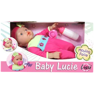 38 cm liikuv nägu beebi lucie