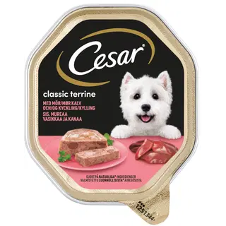 Cesar koeratoit vasika- ja kanalihaga 150 g