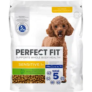 Perfect Fit Sensitive kuivtoit koertele 10kg kalkunilihaga, 825g
