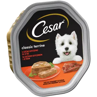 Täistoit. Eine koerale veise ja maksaga, CESAR, 150g