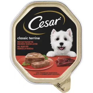 Cesar koeratoit härjaliha ja maksaga 150 g