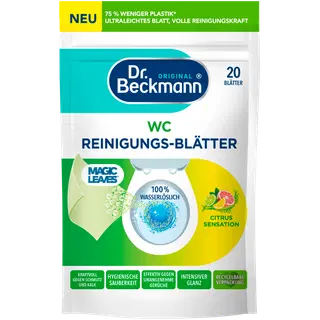 Tualetipuhastusvahendi Dr.Beckmann lehed Citrus Sensation 20tk