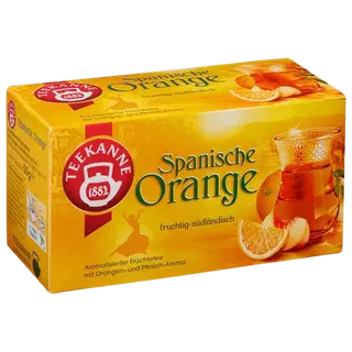 Puuviljatee Hispaania apelsin niidiga kotis 20pk, TEEKANNE, 50 g