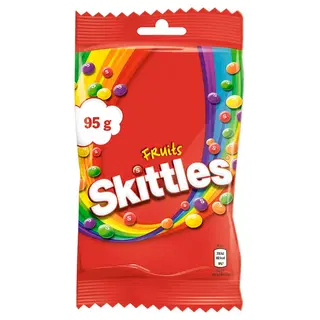 Skittles Fruits dražee 95g puuvilja