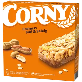 Corny müslibatoon maapähkli 6 x 25 g