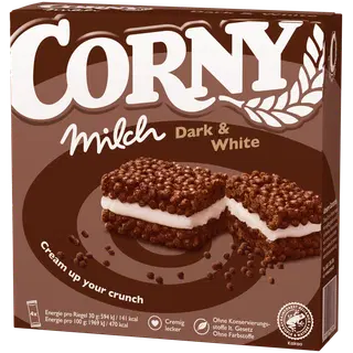 MILK 4-pakk piimatäidise ja kakaoga, CORNY, 120 g