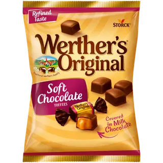 WERTHER´S ORIGINAL pehme iiris šokolaadis 120g