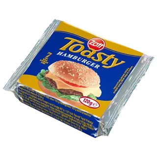 Zott toasty hamburger sulatud juust 120 g