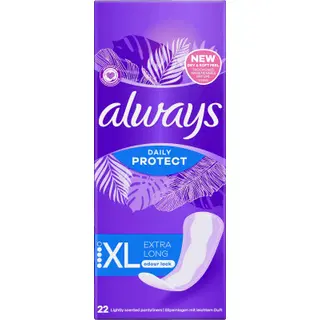 Always Dailies Long Plus pesukaitse 22tk