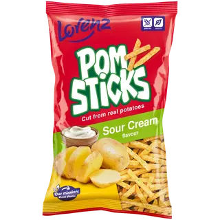 Pomsticks kartulisnäkid hapukoorega
