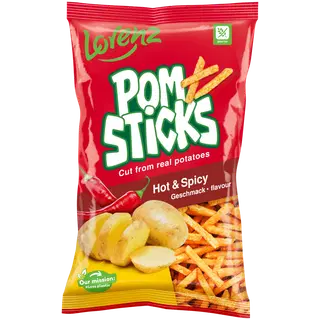 Pomsticks kartulisnäkid tšilliga