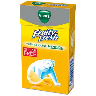 Vicks sidrunimaitselised pastillid, suhkruvaba 40g