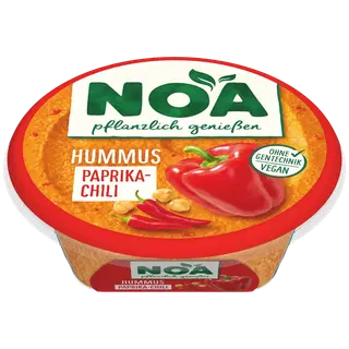 Hummus paprika-tšilli NOA,175g