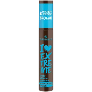 Essence ripsmetušš I Love Extreme Crazy Volume Waterproof Cozy Brown 01