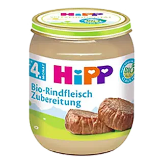 Hipp veiselihapüree 125g, alates 5-elukuust