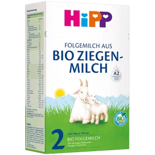 2 jätkupiimasegu kitsepiimast al. 6 kuust, HIPP, 400 g