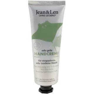 Jean&Len kätekreem 5% urea, rosmariin ja ingver 75ml