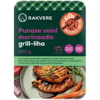 Rakvere Grill-Liha Punase Veini Marinaadis 500G