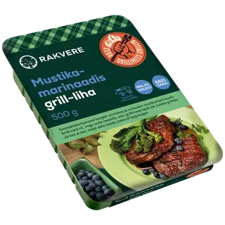 Mustikamarinaadis grill-liha 500 g