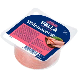Valla keeduvorst Võileivavorst 240g viilutatud