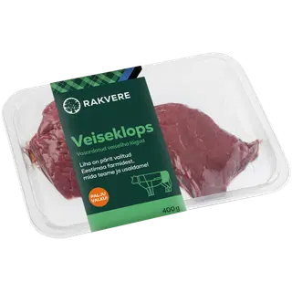 Veiseklops vasardatud Rakvere 400g
