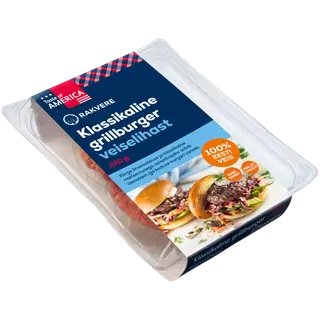 Rakvere Klassikaline Veiselihaburger 220 G