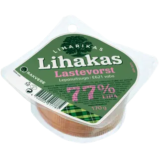 Rakvere Lihakas Lastevorst 170 G