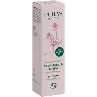 Silmaümbruskreem PUHAS LOODUS 15ml