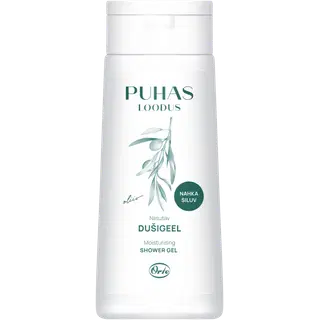 Dušigeel PUHAS LOODUS Oliiv niisut.250ml