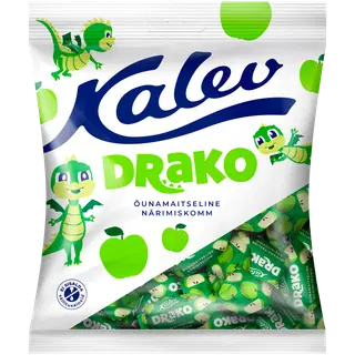 Kalev Draakon õunamaitseline närimiskompvekid 110 g