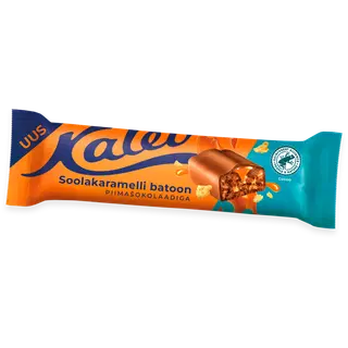Soolakaramelli batoon piimašok. Kalev 40g