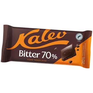 Tume šokolaad 70% Kalev Bitter 100g