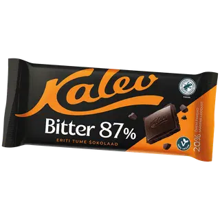 Tume šokolaad 87% Kalev Bitter 100g
