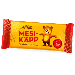 Piimašokolaad vahvliga Kalev Mesikäpp 100g