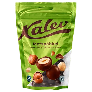 Kalev metspähkel tumedas šokolaadis 140g