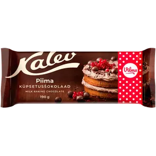 Piima küpsetusšokolaad VILMA 190g
