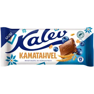 KALEV Kamatahvel mustikate ja küpsistega 100g