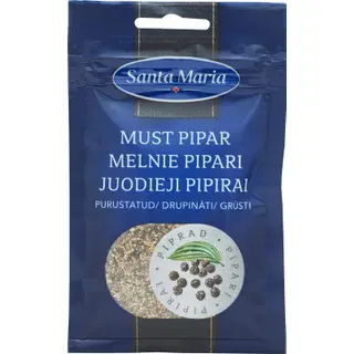 Must pipar, purustatud Santa Maria 18g