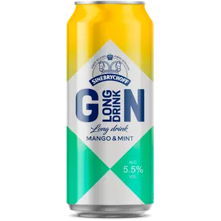 Sinebrychoff Long Drink mango&mint muu alkohoolne jook 5,5%vol 500ml