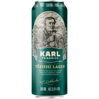 Õlu Friedrich Tšehhi Lager, KARL FRIEDRICH, 568 ml