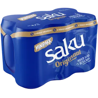 Saku Originaal õlu 4,7%vol 6x330 ml