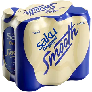 H.õlu SAKU ORIGINAAL Smooth 4.6% 6x500ml