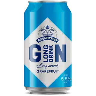 Sinebrychoff Grapefruit Long Drink 5.5% vol 0.33L muu alkohoolne jook