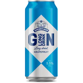 Sinebrychoff Long Drink Grapefruit muu alkohoolne jook 5,5%vol 500ml