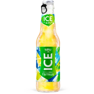 Saku On Ice Tsitrus 4% vol 0.33L muu alkohoolne jook