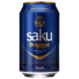 Õlu Originaal, SAKU, 330 ml purk